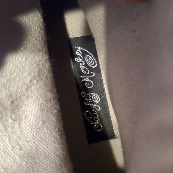 NAUGHTY Monkey | Pascal Fine Metallic Combat Moto Boots Size 6 - Picture 9 of 11